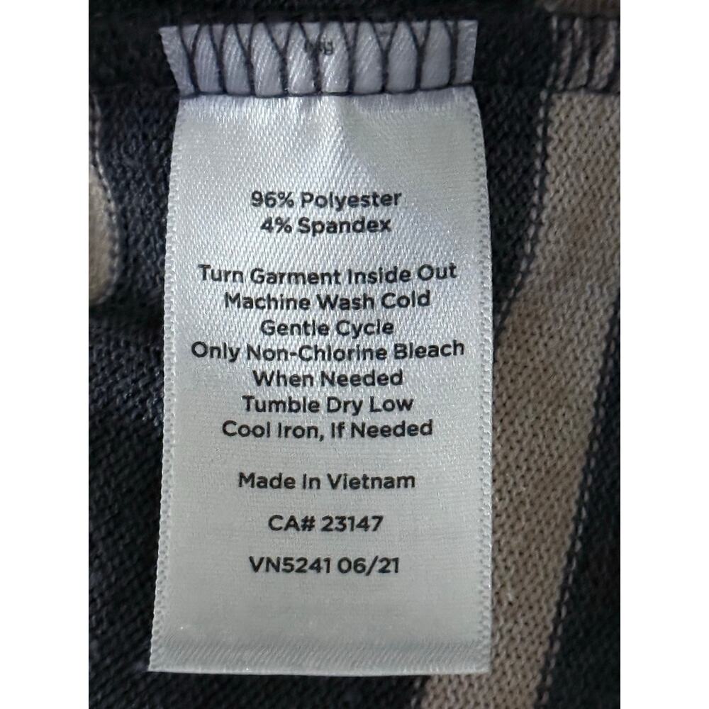 HAVEN Well Within gray cream nubby textured vneck  long sleeve loungewear top - Picture 7 of 7